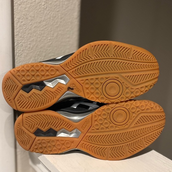 Asics Gel-Rocket Shoes Women Size 7 Volleyball Gum Athletic Sneakers 1072A034 - Picture 6 of 9